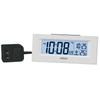 Clock Table Clock Alarm Clock Radio White Digital LED Backlight 64 X 154 X 39mm DL218W