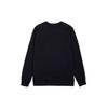 Anta Lifestyle Series Letter Round Neck Pullover Sweatshirt Men Sweatshirt Basic-Black 152337713-5