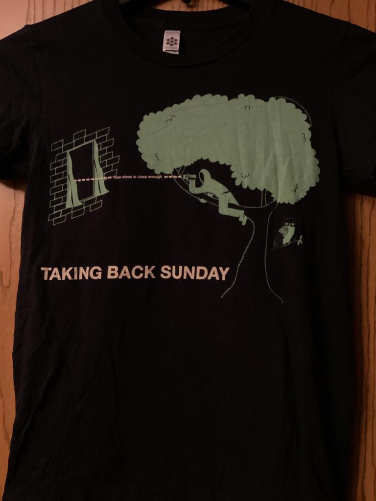 Taking Back Sunday - «Насколько близко достаточно» - Синяя рубашка - Девочки - L