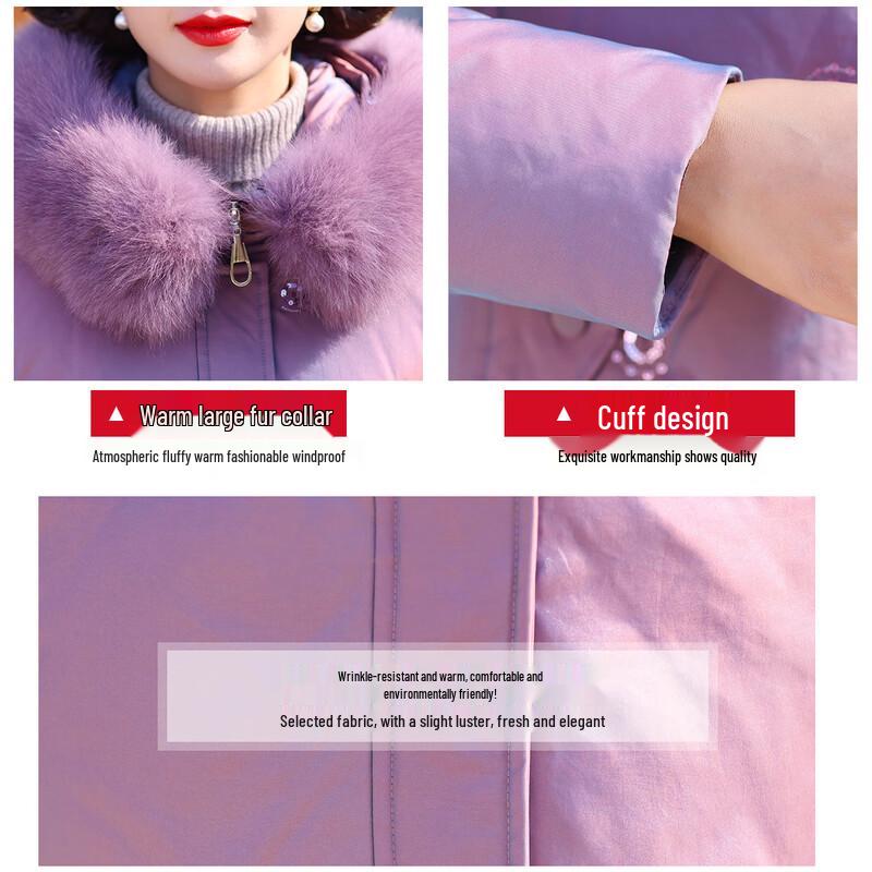 JIANHU Women's 90% White Duck Down Winter Puffer Jacket