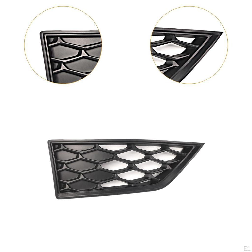 Grille Bump Right Bezel Grill Lower Sleek Car Accessory Sturdy Honeycomb Vent 5F0853666C for