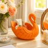 Handmade Swan Shaped Storage Tray Elegant Swan Organizer Swan Shaped Key Holder  Office Decor