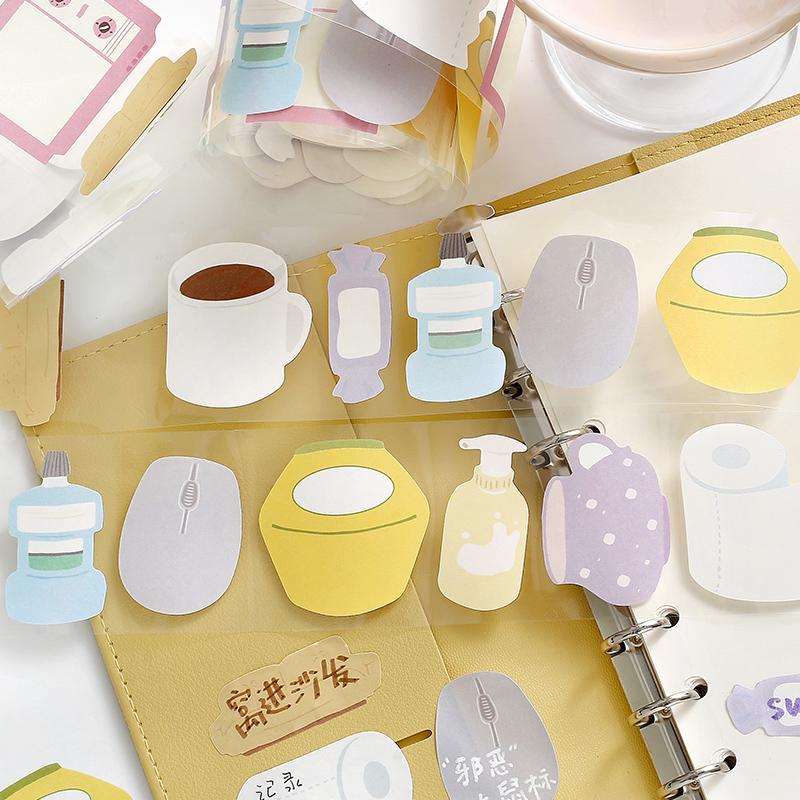 Kawaii Cartoon 50mm*3m PET Tape - Creative Masking Tapes for Journaling Gadget Wrapping Collage Scrapbooking School Statione