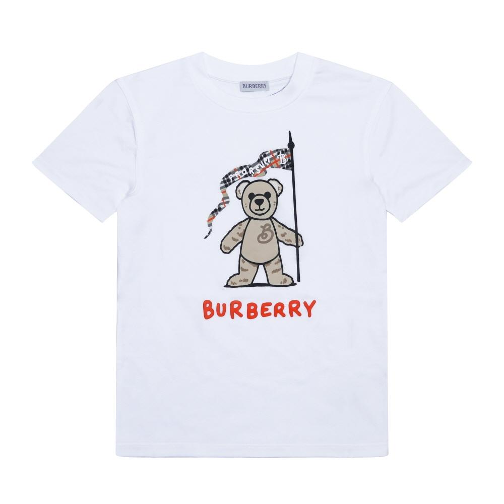 Burberry Детская футболка Thomas Bear с коротким рукавом 8105198 A1464