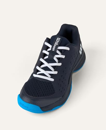 Wilson RUSH PRO JR Boys' Tennis Shoes, Blue, Size 18.5 Cm