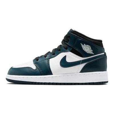 Детские кроссовки Air 1 Mid GS Armory Navy Blue Black White 554725-411
