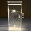 DIY Materials Snowy Night Street Lamp Handmade Snow Scenery Night Light Street Flowing Lamp