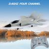 FX9631 RC Plane 2.4G 4 Channels Airplane J-35 3D 6G Brushless EPP Remote Control Stunt Aircraft Toys for Adult Children