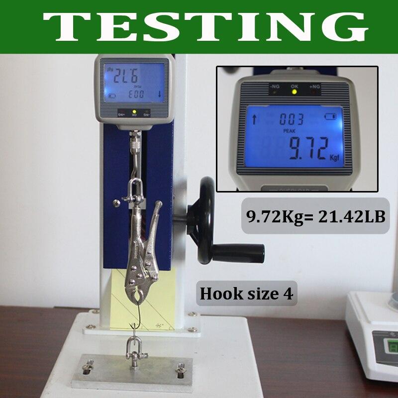 10 шт. крючок для ловли карпа с тефлоновым покрытием, карповые крючки из высокоуглеродистой стали, матовый черный с микро-колючим крючком, пригодный для соревнований