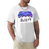 Sleep Tshirt Simple Line Art Print Tee
