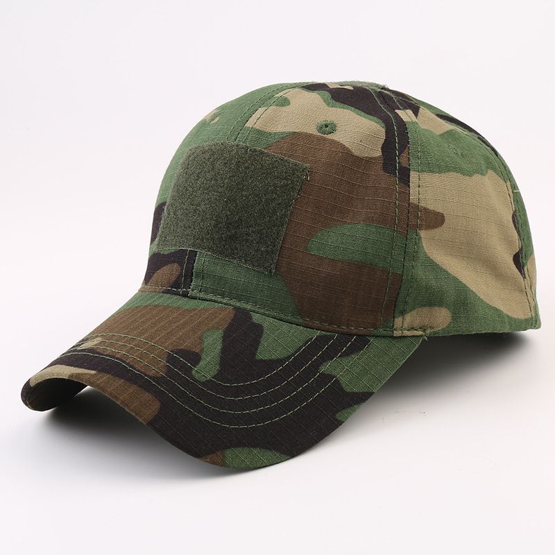 Arrival Camouflage Hat Handsome Military Fans Outdoor Python Baseball Cap Men's Tactical Peaked Cap Military Training for Middle and Large Students