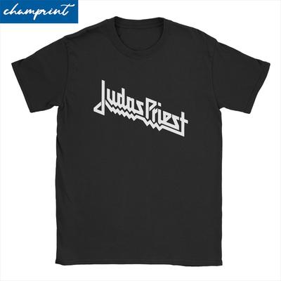 Футболка с металлической группой Judas Priest, женская футболка в стиле метал, панк, модная футболка из 100% хлопка, футболки с короткими рукавами и круглым вырезом, Новое поступление, топы унисекс