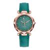 Ladies Fashion Korean Rhinestone Rose Gold Quartz Watch Female Belt Watch