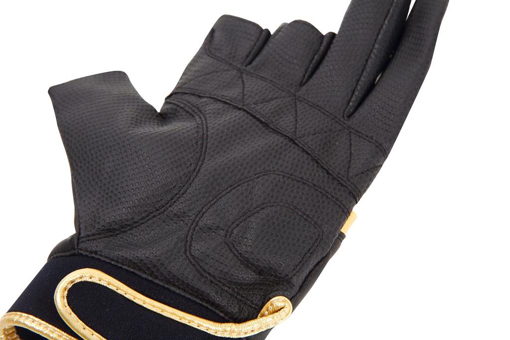 Рыболовные перчатки Marukyu TR-01, 5 полосок, маленькие, бело-серебристые