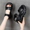 Туфли на платформе с высоким каблуком - Новые стильные повседневные женские сандалии с мягкой подошвой
