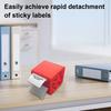 Этикеточный стриппер Устойчивое к царапинам матовое покрытие Легкая двухшаговая сборка Средство для удаления этикеток Инструмент для управления этикетками