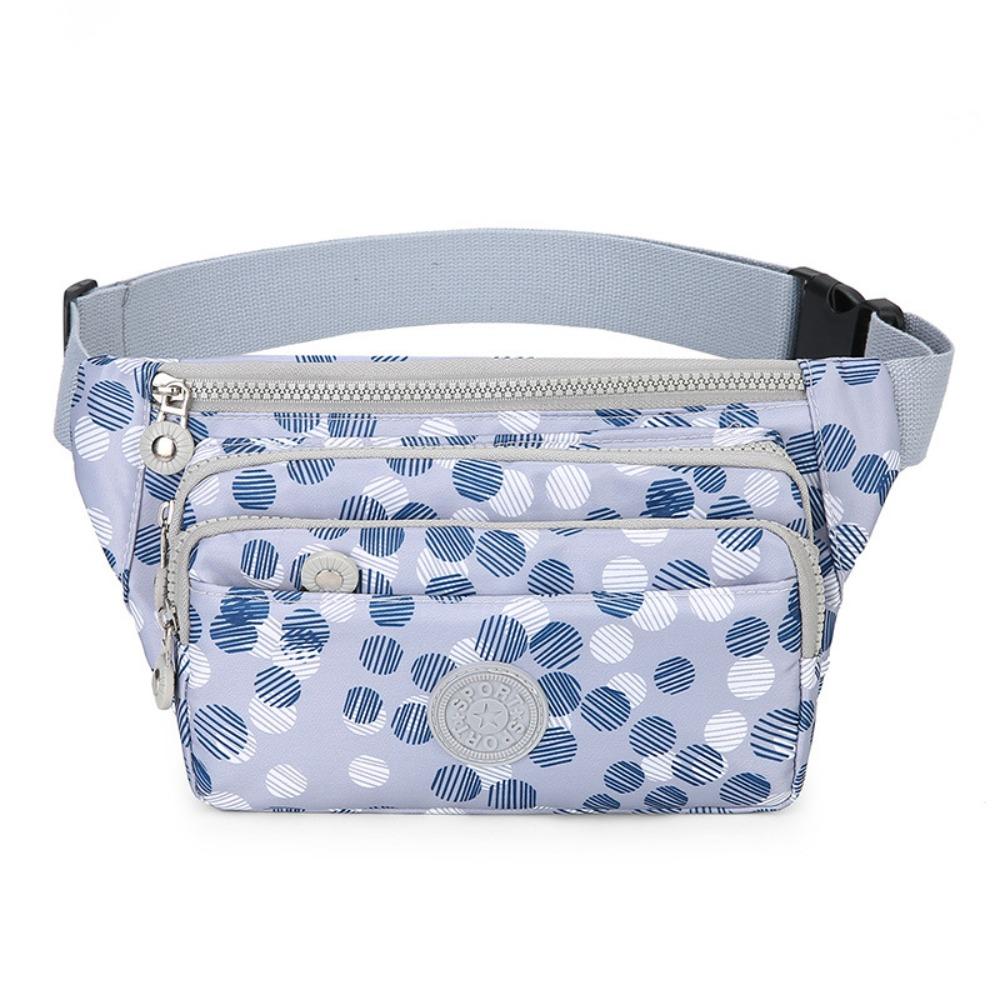 Flower Print Crossbody Chest Bag Colorful Shoulder Bag Fashion Sling Backpack Hiking