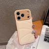 Чехол для iPhone 17 Pro Дизайн пуховика Покрытие из ПУ-кожи ТПУ Задняя крышка телефона