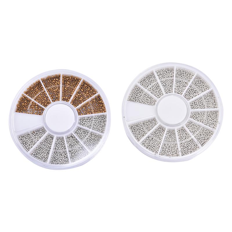3D Микробисер Нейл-арт Икра Кончики Украшение Маникюр Сделай сам Колесо