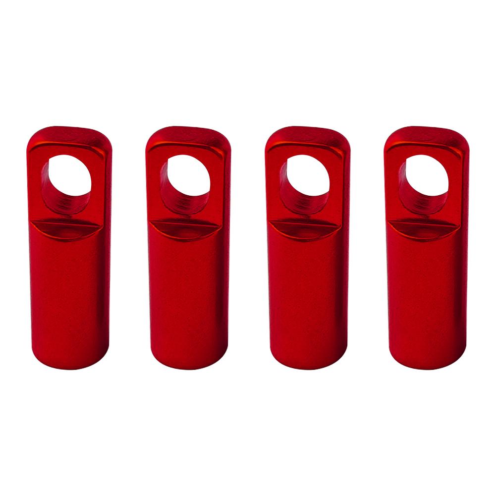 4PCS Bicycle Tire Presta Valve Cap Wheel Aluminum Alloy Valve Dust Cover Protector Bike Presta Cap Dustproof Cycling Accessories