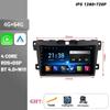 Android 14 Bluetooth беспроводной CarPlay сенсорный экран стерео автомобильный радиоприемник мультимедийный плеер навигация 4G GPS для Mazda CX-7 2008-2015