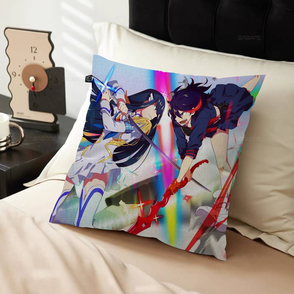 Kill La Kill Pillow Cushion Cover Pillowcase Living Room Sofa Home Decor