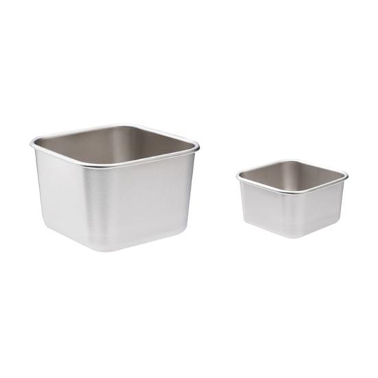 Чашка для соуса из нержавеющей стали с силиконовой крышкой Герметичный квадратный контейнер для закусок для детей Не содержащий БФА Штабелируемый ланч-бокс для школы пикника