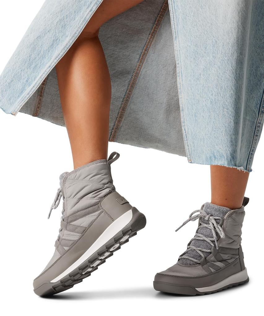 Водонепроницаемые ботинки Whitney 2 Plus Lace NL5162 Chrome Quarry [Sorel] Женские 24,0 см Серый,