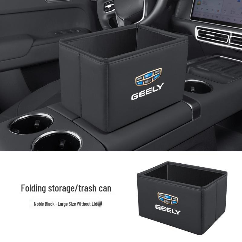 Geely Car Storage Box & Folding Trash Can for Xingyue L, Xingyuan Xingrui, and Dihao Boyue Pro