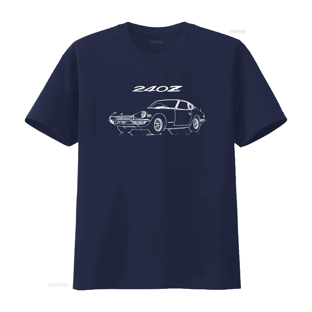 1971 Datsun 240z Jdm Vintage Collector Car T Shirt Vintage Breathable Graphic Streetwear Homme Soft Comfortable