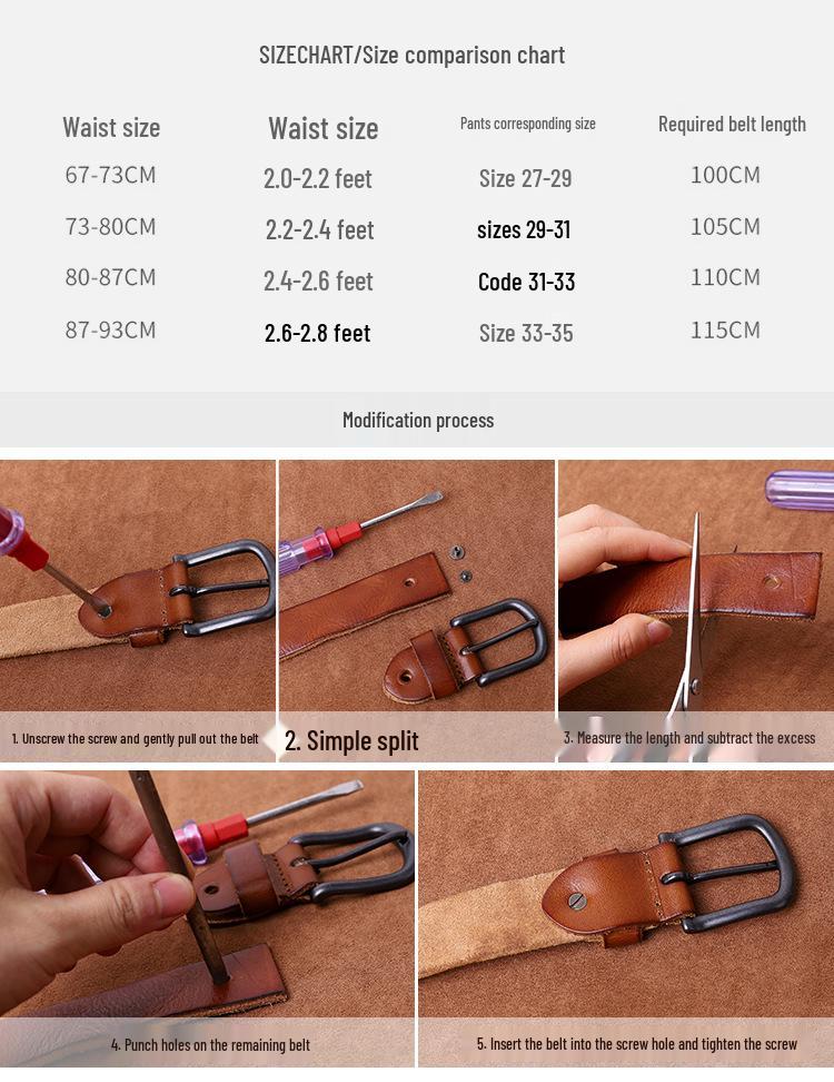 2025 Retro Genuine Leather Women's Thin Waist Belt with Pin Buckle - Versatile Pleated Fashion Design