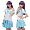 Sailor Short Mini 6 4 High School Cultural Small Large [Cosplayaholic] Suit, Cosplay, Sleeve, Skirt, Ribbon, Colors, Sizes, Uniform, JK, Girls,