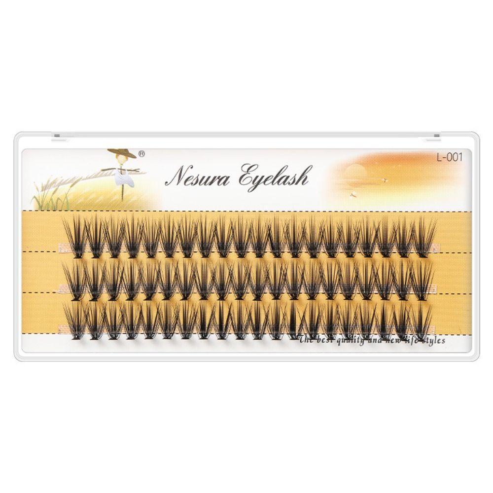 Segmented Individual Cluster Eyelashes 8-15mm L Curl False Eyelashes Eyelash Extension