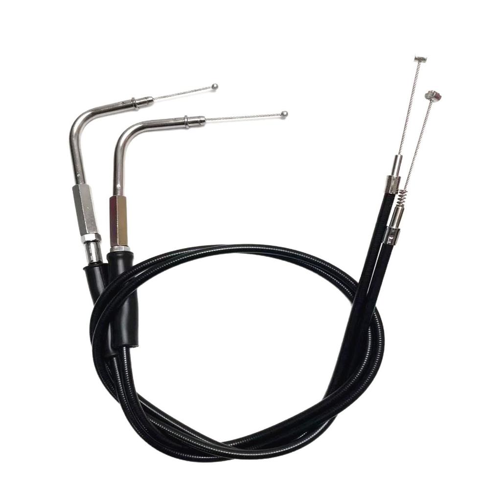 Удлиненные тросы газа и сцепления для Harley XL883/1200/X48 Dyna Fat Boy