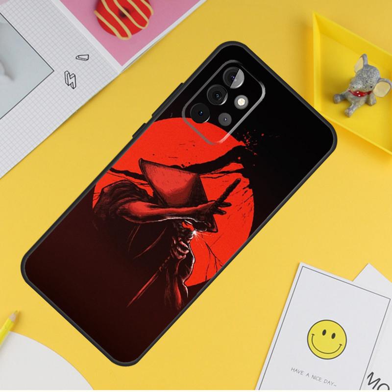 Японский Самурай Чехол Для Samsung Galaxy A15 A17 A54 A34 A14 A13 A23 A33 A53 A52 A32 A12 A56 A36 A16 A35 A55