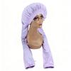 Женская шапка для дредов однотонная Durag с дышащей подкладкой Бандана Тюрбан для повседневной носки