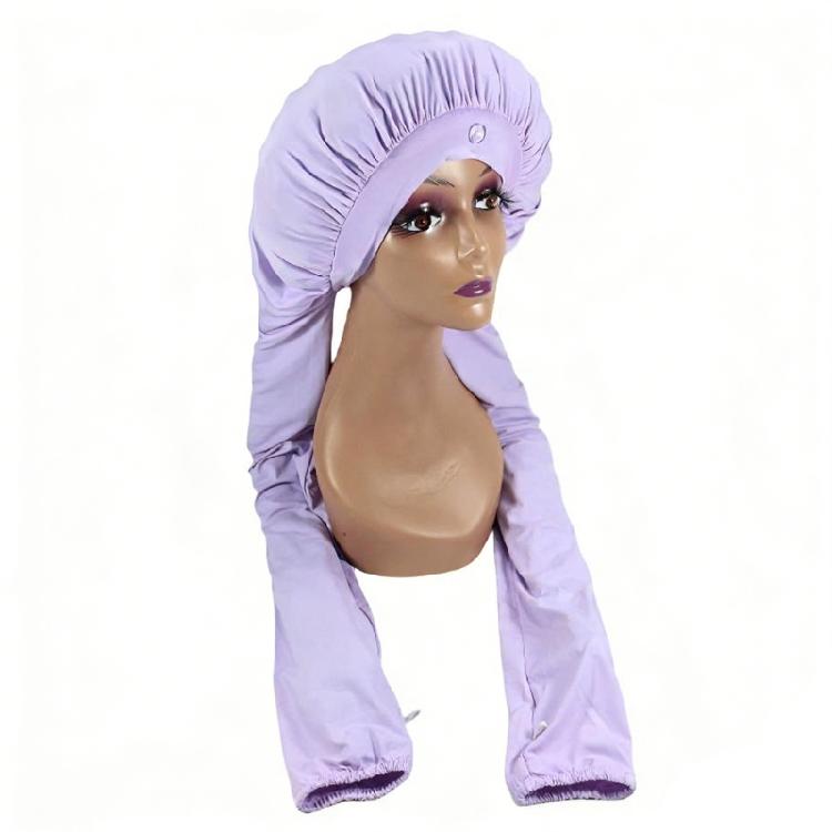Женская шапка для дредов однотонная Durag с дышащей подкладкой Бандана Тюрбан для повседневной носки