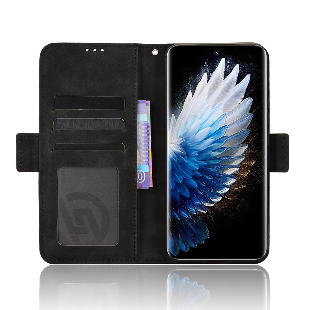 Для TECNO Spark 40 Pro+ 4G Кожаный чехол Обложка-кошелек для телефона с несколькими слотами для карт