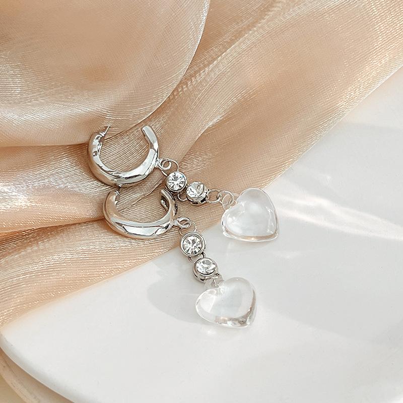 New Long Tassel Earrings, Rhinestone Butterfly Flower Pearl Stud Earrings, S925 Silver Post Slimming Dangle Earrings for Women