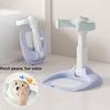 Baby standing bath device Infant child wash butt auxiliary stand foldable children's non-slip bath basin table