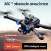 S136 Brushless GPS Drone 4K Professional Aerial Follow-Up HD Original Wifi Mini Folding Hexacopter Easy FM Drone with Camera and Video