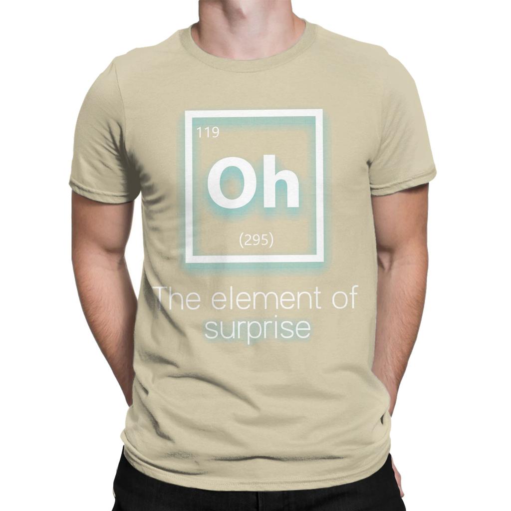 Oh The Eleunisext Of Surprise T Shirt Unisexs Pure Cotton Vintage Tshirts Crewneck Science Tees Short Sleeve Clothes 4xl 5xl 6xl