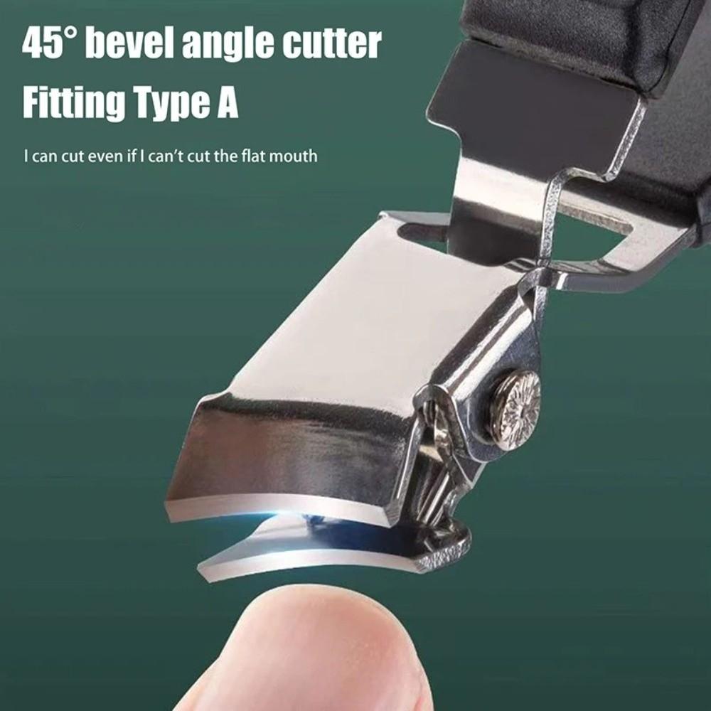 Stainless Steel Nail Clipper Anti-Splash Diagonal Pliers New Toenail Pliers