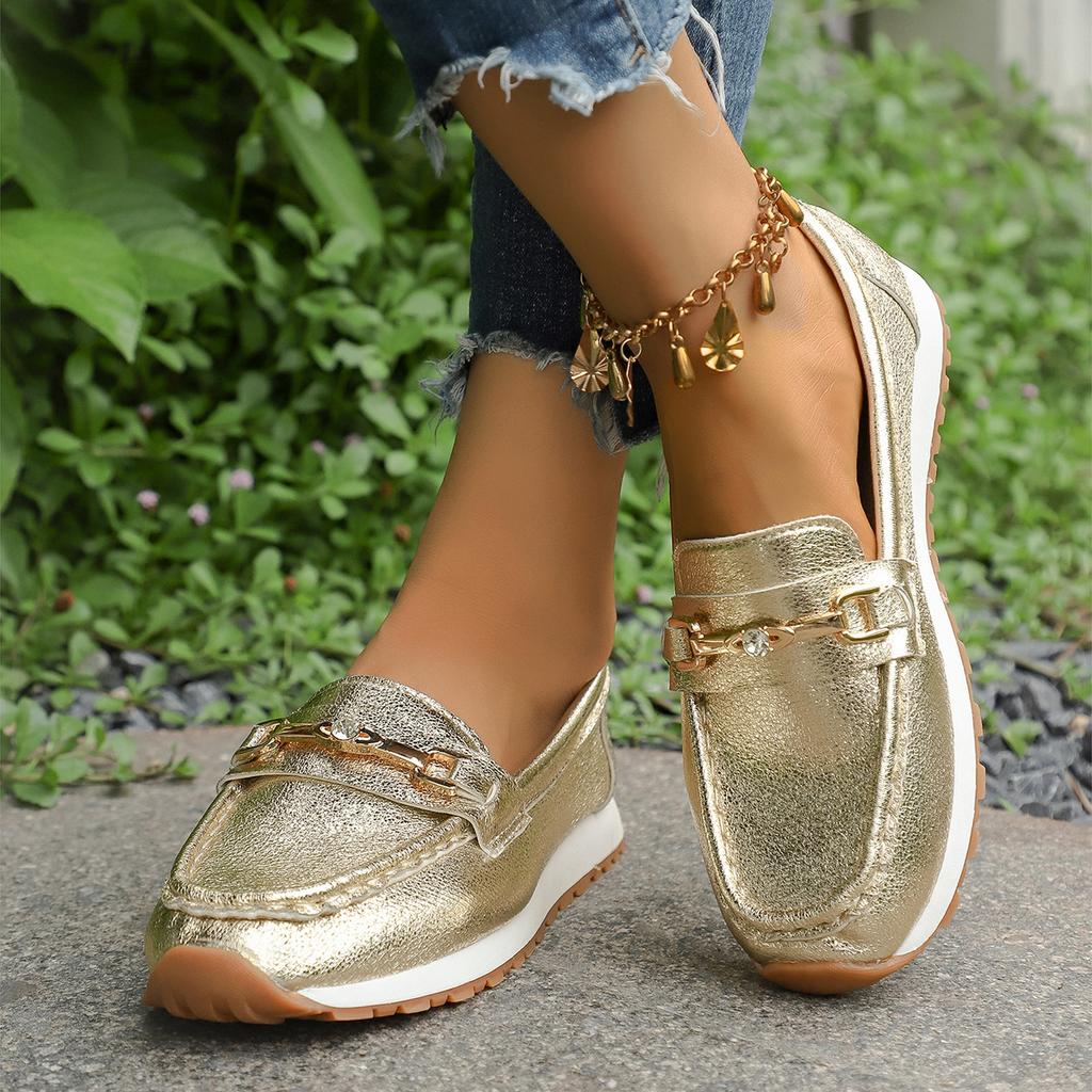 2025 весна и осень новые туфли Doudou на мягкой подошве больших размеров женская обувь на толстой подошве с мелким вырезом одинарные туфли лоферы на одну педаль