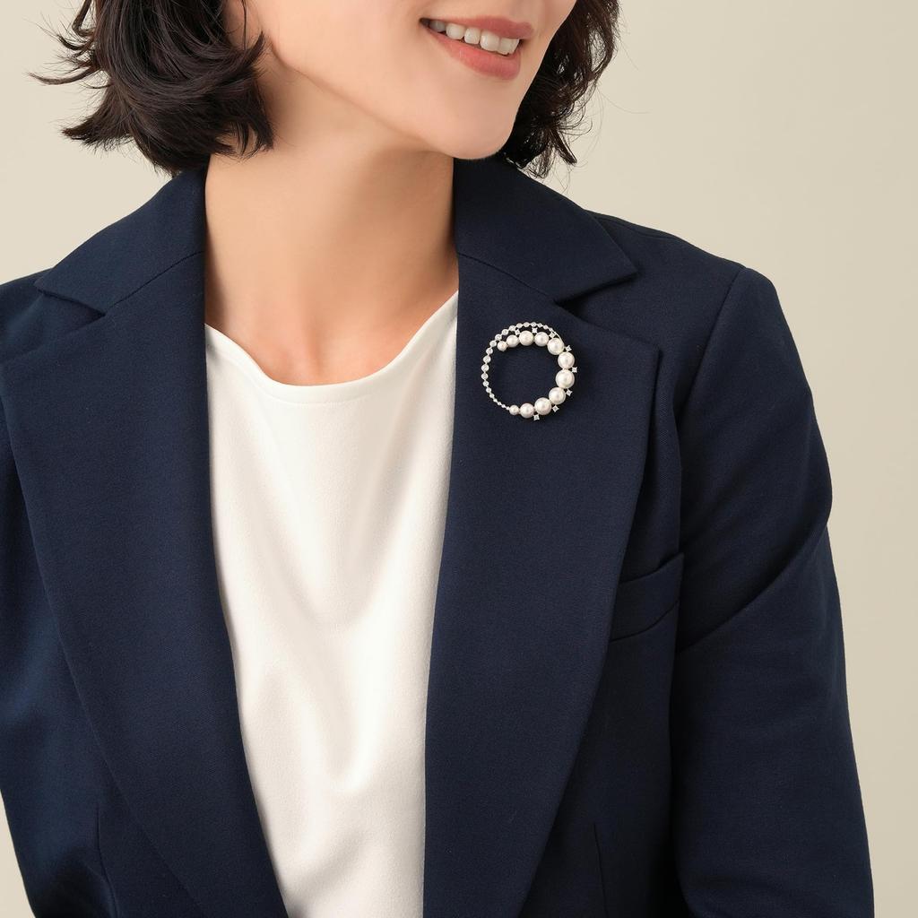 Брошь из ракушечного жемчуга VBPV5091 UW [Vendome Boutique]