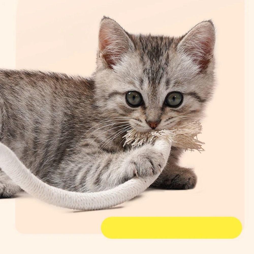 Cotton Cat Chew Toys Toy Cotton Rope Toys New Cat Teaser Toy