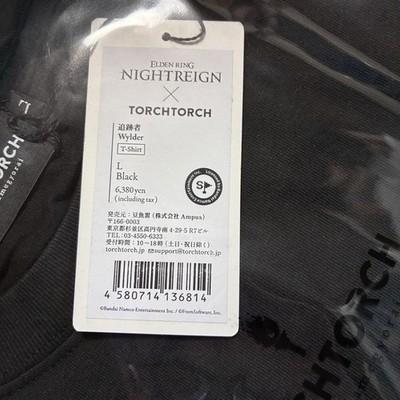 TORCH x ELDEN RING NIGHTREIGN Wylder T Shirts Japan L Size Black