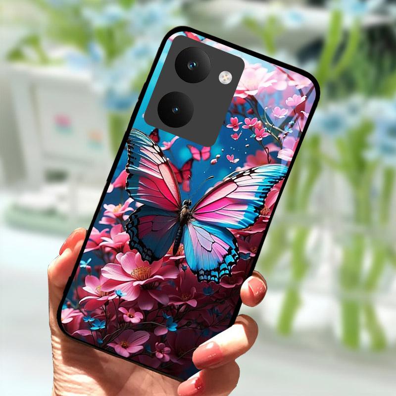Чехол для Realme P3 Ultra 5G Ударопрочный чехол Закаленное стекло Задняя крышка Бампер Для телефона Realme P3ultra 5G RMX5030 Чехол Coque