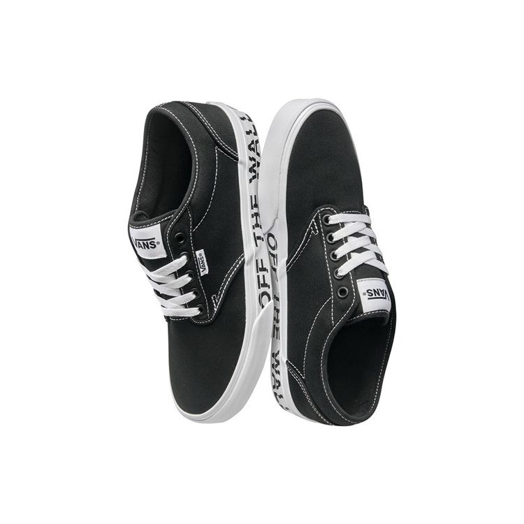 Vans Кроссовки Atwood с принтом лисы - Черно-белые, унисекс, True-White VN00015GR0M