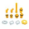 15Pcs/Set Plastic Car Antifreeze Funnel Spill Proof Coolant Bleeder Kit  Coolant Replacement